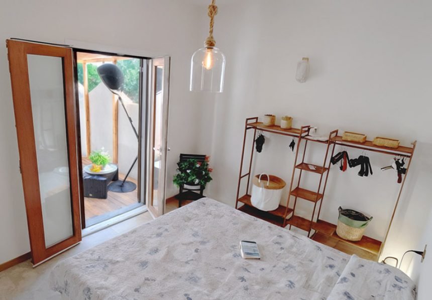 Camera da letto matrimoniale. Villa Oasi Dune e Mare